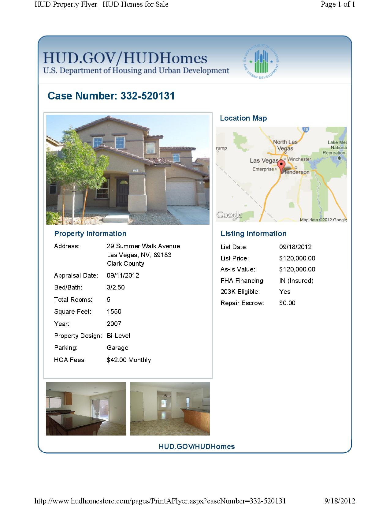 FHA Home Loans in Nevada - Cherry Creek Mortgage Las Vegas, Nevada